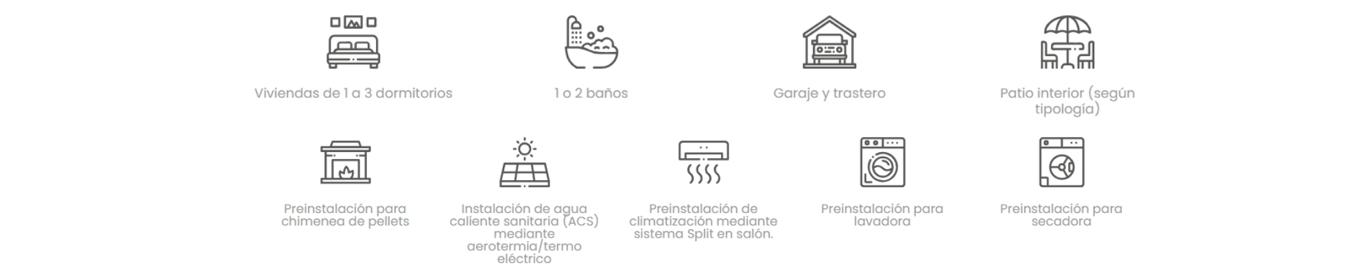 CARACTERÍSTICAS. Acanto Servicios Inmobiliarios S.L. en Sevilla CARACTERÍSTICAS. Acanto Servicios Inmobiliarios S.L. en Sevilla